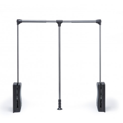 Clothes elevator luxury black/chrome load capacity 15 kg OP=OP