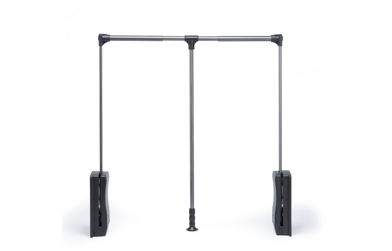 Lève-vêtements noir/chrome capacité de charge 15 kg