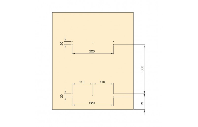 Uittrekbare inbouw afvalbak 2x12 liter RVS