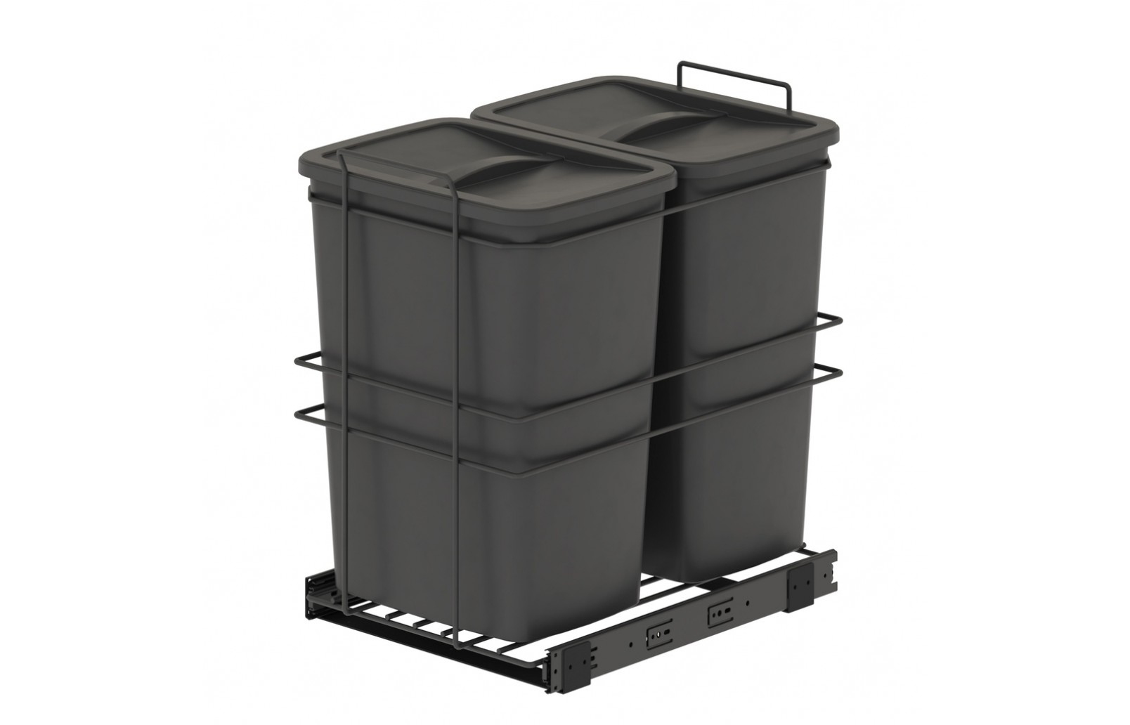 Trailrugzak 900 10 liter met waterzak 1 liter grijs