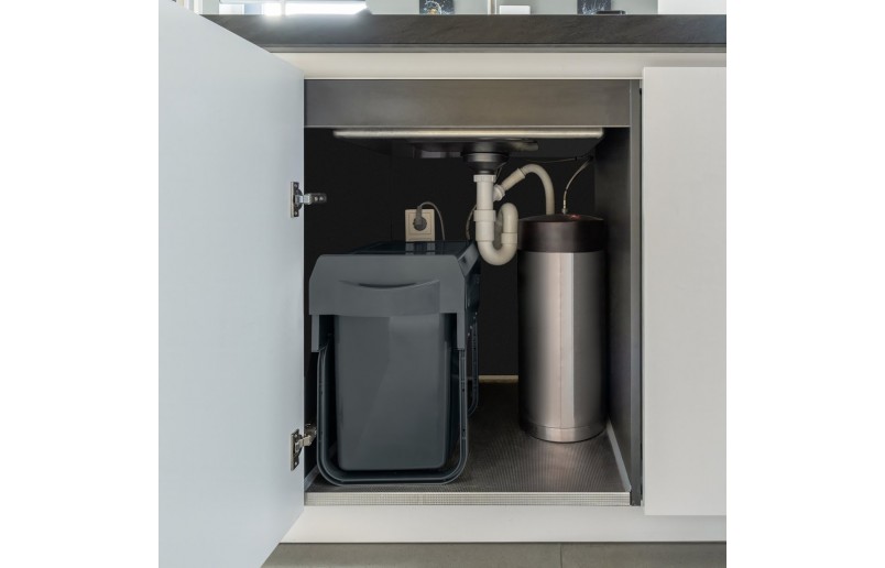 Uittrekbare inbouw afvalbak 20 liter