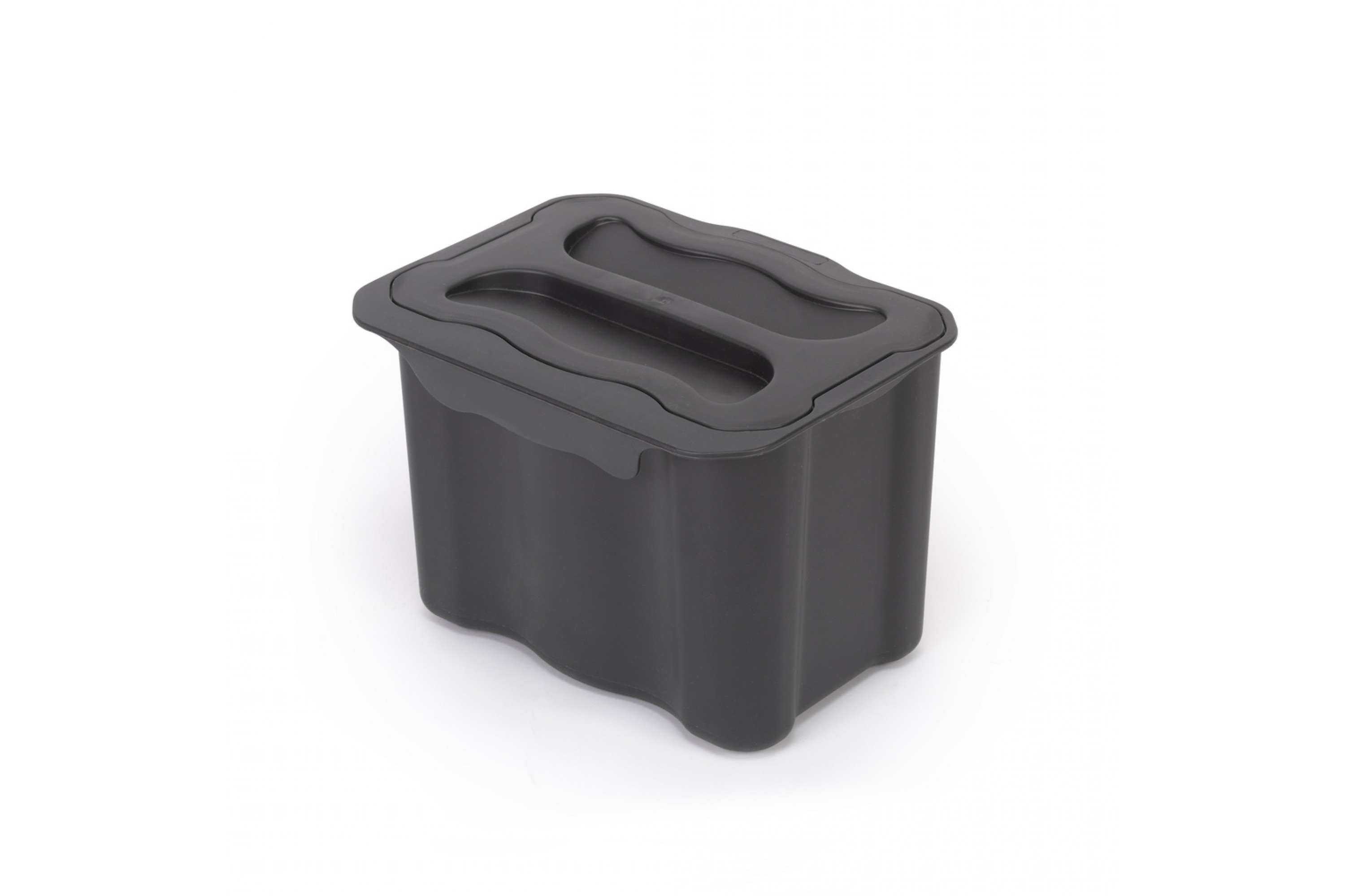 Relaxdays Inbouw prullenbak - 4 x 8L - 4 vakken - Zwart kopen? | | Uittrekbare vuilnisbakken