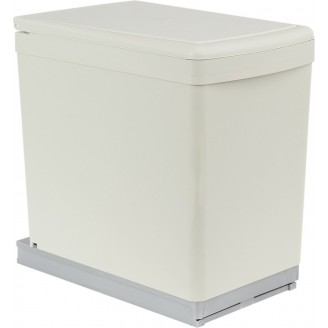 Uittrekbare inbouw afvalbak 16 liter