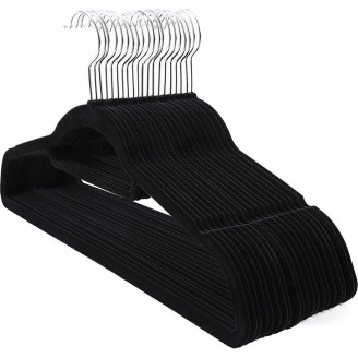 Anti-slip kledinghangers extra dun (10 stuks) 