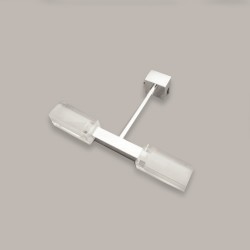 Maikel Spiegelklem chroom T-stuk 