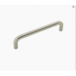 Poignée d'arc nickelé mat 160 et 192 mm