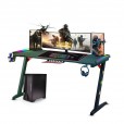 Gaming desk Hard2Kill with lighting