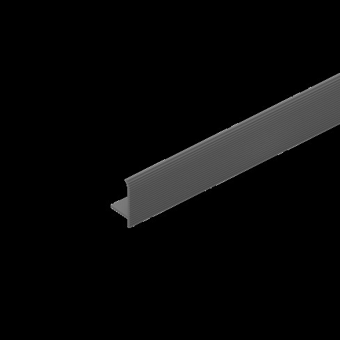 Front profiles for shoe shelves anthracite