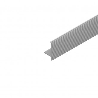 Front profiles for shoe shelves silver Front profiles for shoe shelves silver