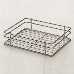Wire baskets chrome on=on sale
