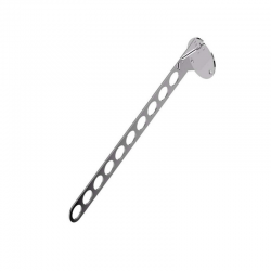 Wardrobe holder silver adjustable with 10 holes