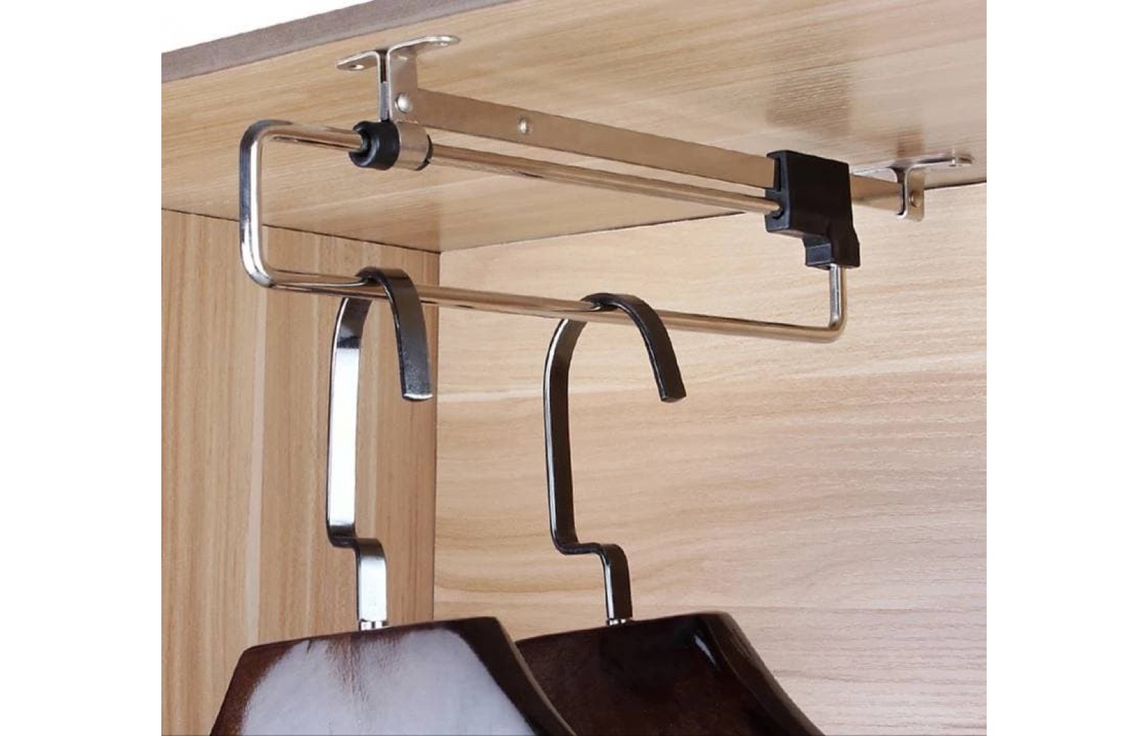 KLEDINGROEDE UITTREKBAAR EMUCA CE aluminium/staal/kunststof*A485xB452mm