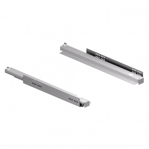 Guides for a pull-out shelf (shelf) silver