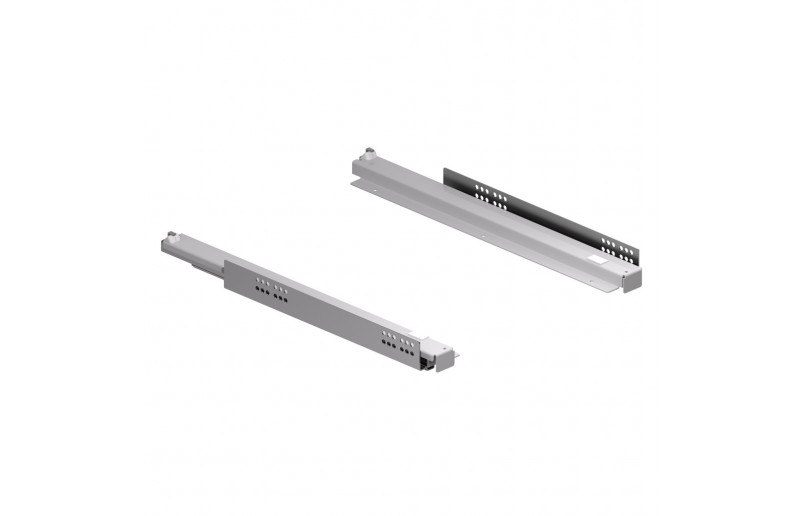 Geleiders voor een uittrekbaar schap (plank) Geleiders voor een uittrekbaar schap (plank)