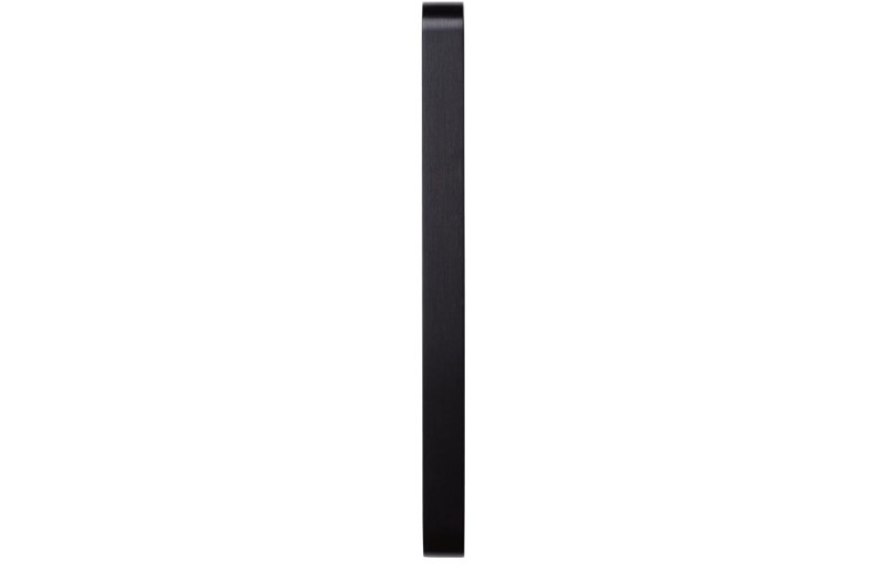 Handle sense black brushed 327 mm
