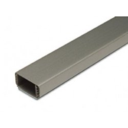 Gaine de câble grise auto-adhésive 20x10 mm 