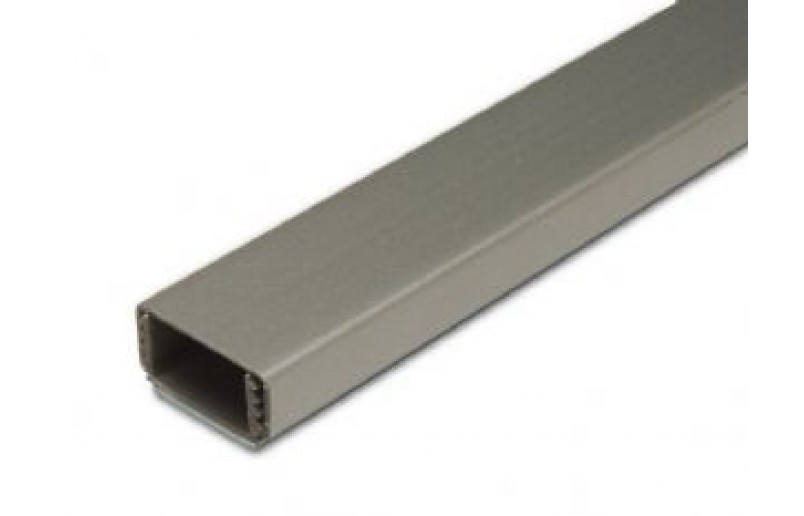 Gaine de câble grise auto-adhésive 20x10 mm 