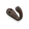 Towel hook - coat rack Addax, rust brown iron