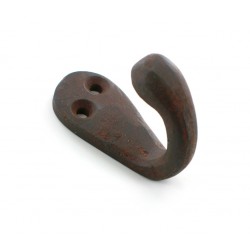Towel hook - coat rack Addax, rust brown iron
