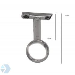 Armoire tube / tige support central rond