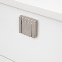 Knob Burton nickel 40 mm