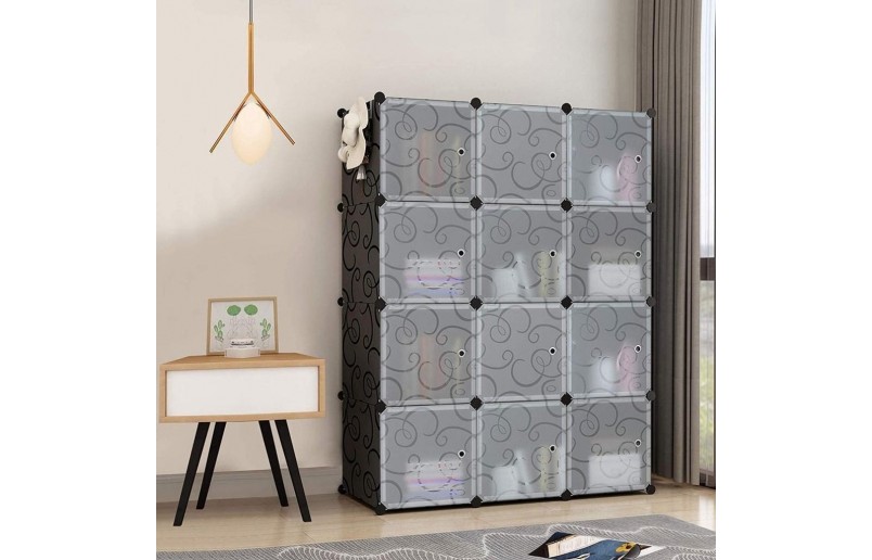 Armoire modulaire XXL noire