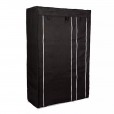 Armoire pliable/fermable noire XL