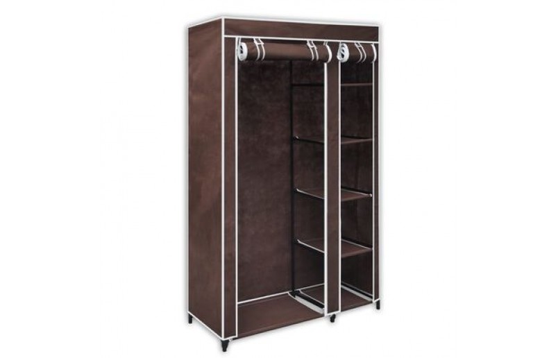 Penderie pliable/fermable marron XL