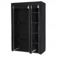 Armoire pliable/fermable noire XL