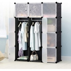 Armoire modulaire XXL noire