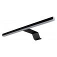 Ultra smart surface-mounted luminaire for cabinets and furniture, color black in set