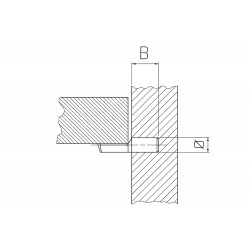 Modèle de cuillère porte-étagère 