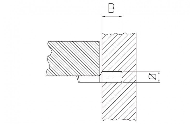 Modèle de cuillère porte-étagère 