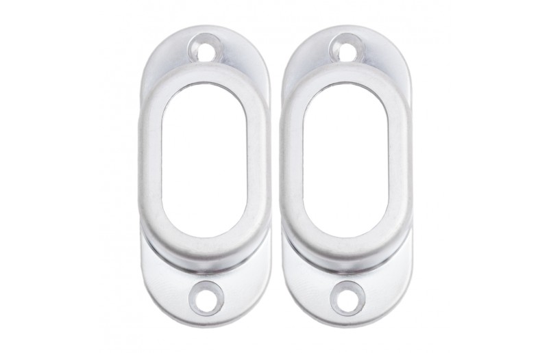 Porte-canne en aluminium, modèle fermé