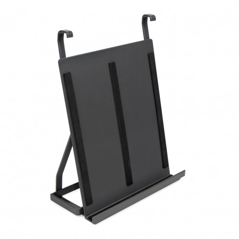 Tablet holder / cookbook holder for kitchenware rail anthracite