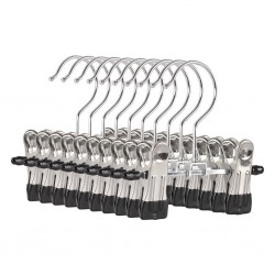 Boot hanger - clothes hanger double (clip hanger) 10 pieces
