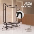Eleganca extra stevig XXL kledingrek op wielen 150 cm breed 