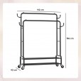 Eleganca stevig kledingrek XL 112 cm breed makkelijk te monteren