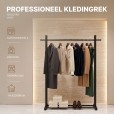 Eleganca robuust professioneel kledingrek 120 cm breed 