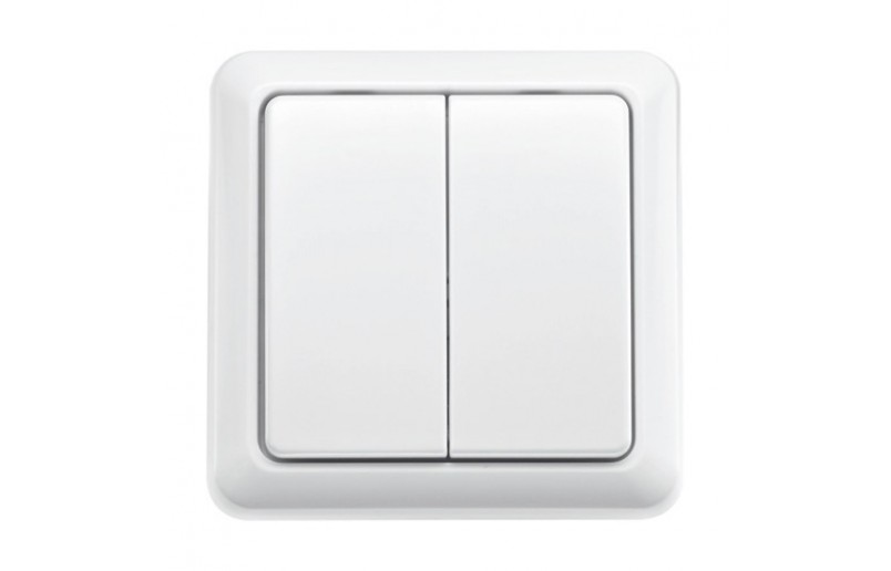 Interrupteur mural sans fil double AWST-8802