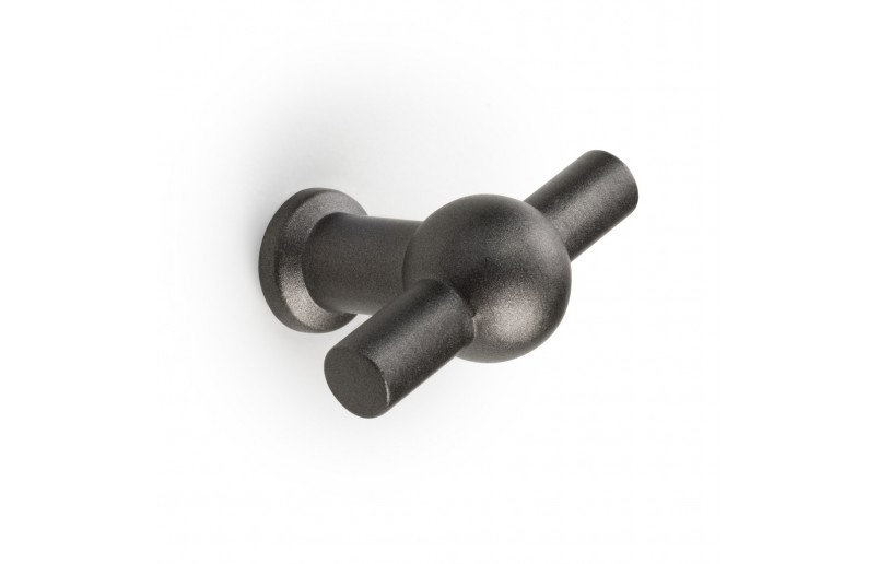 Cabinet knob Beirut dark gray 50 mm