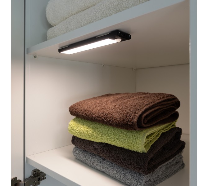 6 Stuks)ICEKO-KN Bewegingssensor Licht Binnen,Oplaadbaar USB-Nachtlampje,Led -lamp Kastverlichting met Magnetische Plakstrip voor Kasten, Trappen, Hal, Keuken, Garage(Warm Licht