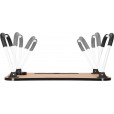 Table pliante pour ordinateur portable Noir - Table de chevet robuste - table pliante avec support pour tablette