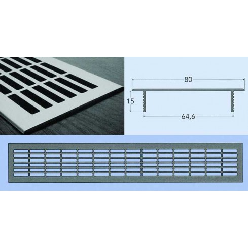 Air and ventilation grilles