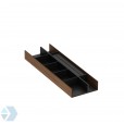 Deluxe drawer insert for ties and accessories