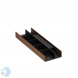 Deluxe drawer insert for ties and accessories
