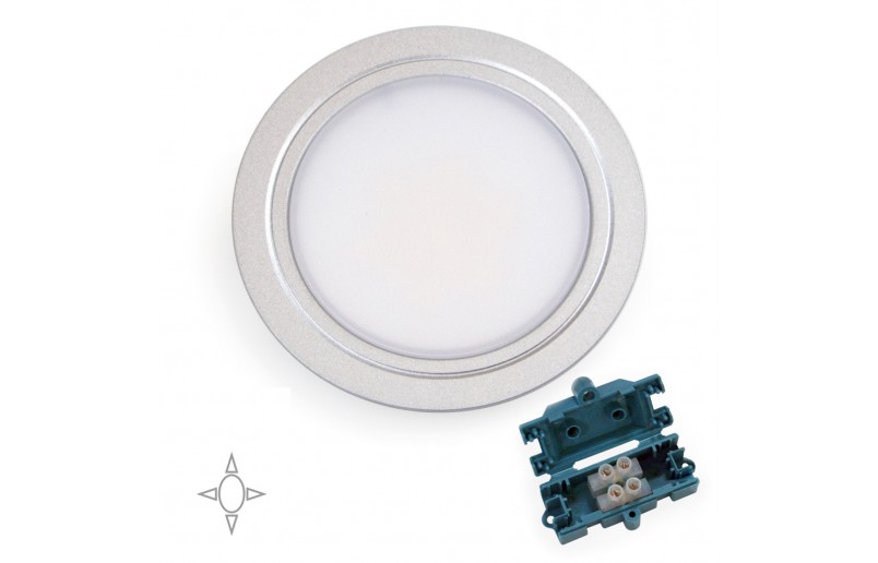 Mizar meubelspot zilver 230 V