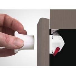 Serrure de sécurité invisible (enfant) pour les portes et les tiroirs