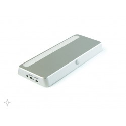 Lampe à piles LED rechargeable avec détecteur de mouvement