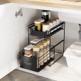 Opbergrek organizer wit en zwart XL = 28 cm breed Opbergrek organizer wit en zwart XL = 28 cm breed
